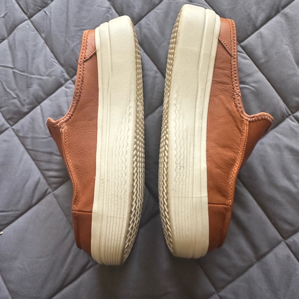 Hey Dude Women's Slip-On Loafers in Cognac/Tan - Picture 2 of 5